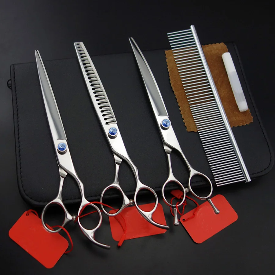 8 дюймов высокого качества профессиональный набор ножниц для груминга домашних