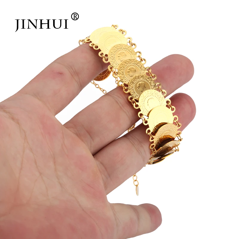 Bracelet Fashion New African Ethiopian women jewelry Gold Coin bracelets Girl Party Ornament Luxury Gifts for Friends Bangles
Bracelet Fashion New African Ethiopian women jewelry Gold Coin bracelets Girl Party Ornament Luxury Gifts for Friends Bangles