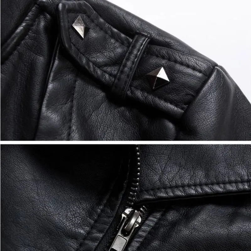 Women's Black Faux Leather Biker Bomber Jacket Ladies Long Sleeve Top Coat Punk New Motorcycle Leather Jacket 903-A414
Women's Black Faux Leather Biker Bomber Jacket Ladies Long Sleeve Top Coat Punk New Motorcycle Leather Jacket 903-A414