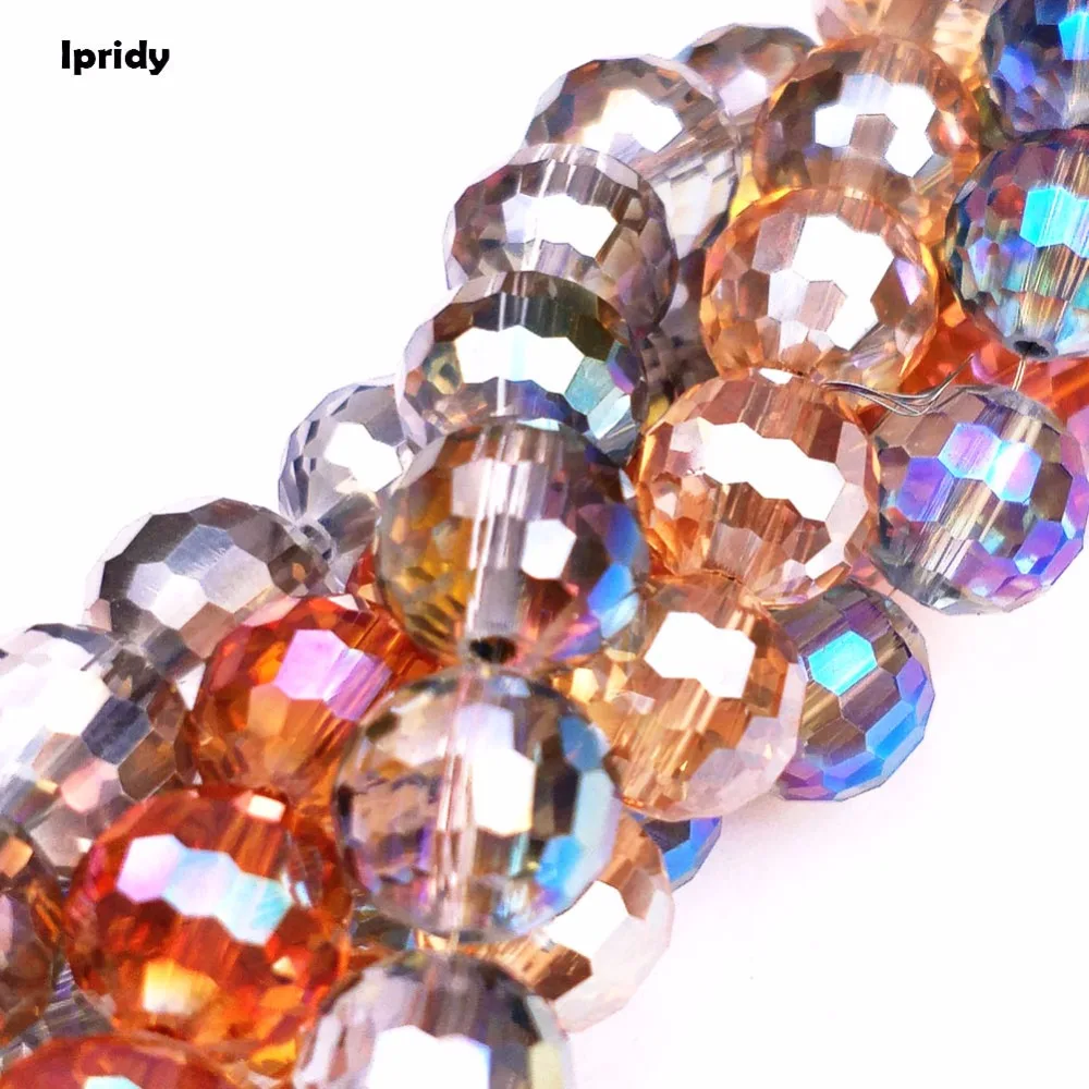 96 Faceted Crystal Round Ball Beads Glass Loose Spacer Bead DIY Making Jewelry Accessories Craft Material In Bulk Wholesale
96 Faceted Crystal Round Ball Beads Glass Loose Spacer Bead DIY Making Jewelry Accessories Craft Material In Bulk Wholesale