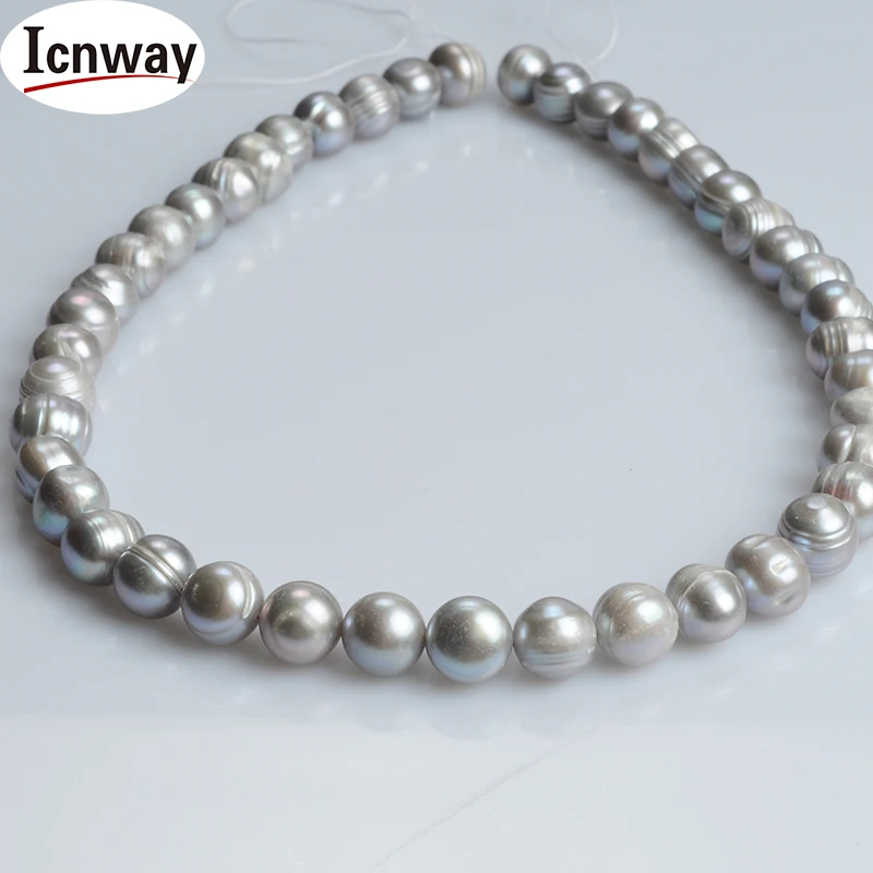 Natural A round gray Freshwater Pearl 9-10mm 15inches DIY necklace bracelet earring FreeShipping Wholesale
Natural A round gray Freshwater Pearl 9-10mm 15inches DIY necklace bracelet earring FreeShipping Wholesale