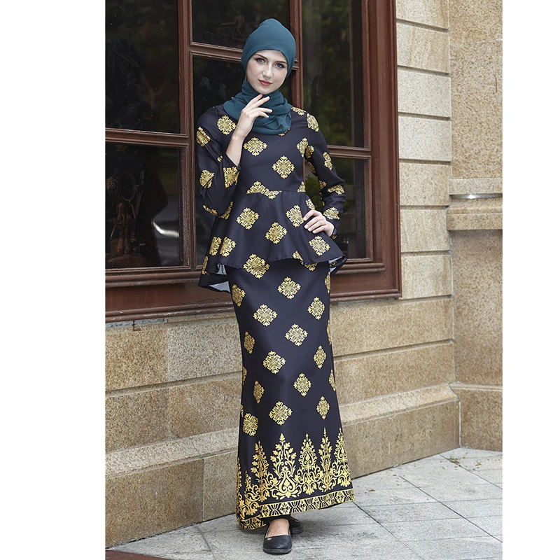 Flowers Muslim Sets Two pieces molett women islamic clothing long tops ropa musulmana mujer skirt jupe musulmane abaya 9002
Flowers Muslim Sets Two pieces molett women islamic clothing long tops ropa musulmana mujer skirt jupe musulmane abaya 9002