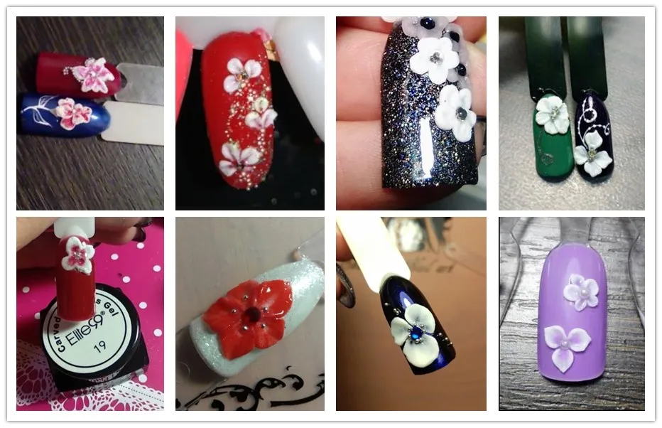 Elite99 Nail Art Design 3D UV/LED Color Gel DIY Nail Beauty Plasticine Gel 3D Modeling Sculpture Carved Painting Gel Lacquer
Elite99 Nail Art Design 3D UV/LED Color Gel DIY Nail Beauty Plasticine Gel 3D Modeling Sculpture Carved Painting Gel Lacquer