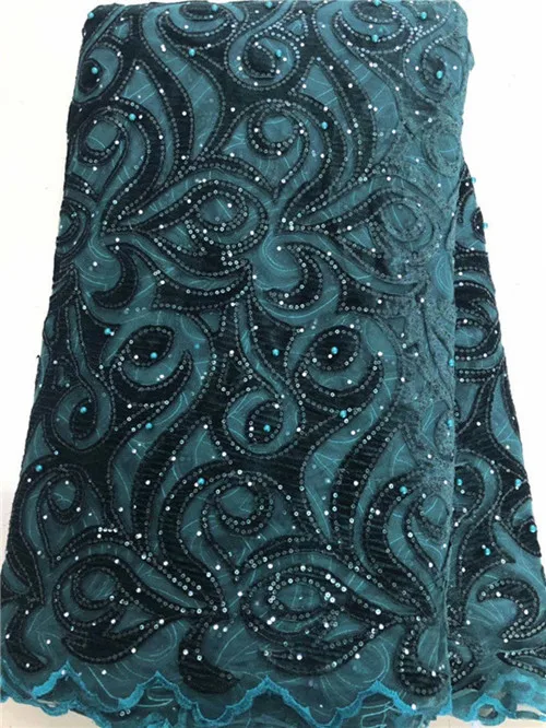 (5yards/lot ) 2019 New High quality emerald green Velvet African tulle lace French net lace fabric with Sequins for party dress
(5yards/lot ) 2019 New High quality emerald green Velvet African tulle lace French net lace fabric with Sequins for party dress