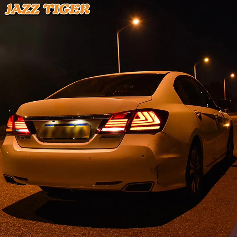 Car Styling for Accord Tail Lights 2014 2015 2016 New Accord 9 LED Tail Light LED Rear Lamp LED DRL+Brake+Park+Signal
Car Styling for Accord Tail Lights 2014 2015 2016 New Accord 9 LED Tail Light LED Rear Lamp LED DRL+Brake+Park+Signal
