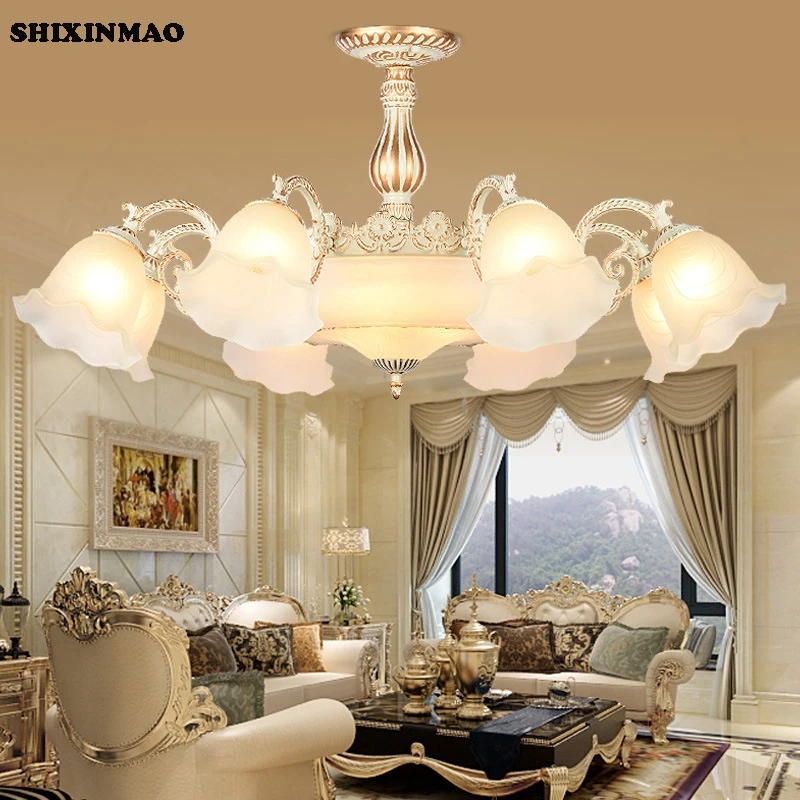 Flower art lampshade residential chandelier Living room bedroom dining room study lamp Commercial lighting
Flower art lampshade residential chandelier Living room bedroom dining room study lamp Commercial lighting