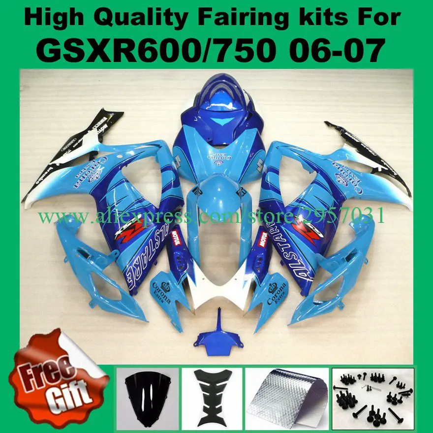 9gifts, Fairings for 06 07 GSXR600 GSXR750 06-07 SUZUKI GSX-R750 GSX-R600 2006 2007 GSXR 600 750 BLACK fairing kit #2S49
9gifts, Fairings for 06 07 GSXR600 GSXR750 06-07 SUZUKI GSX-R750 GSX-R600 2006 2007 GSXR 600 750 BLACK fairing kit #2S49