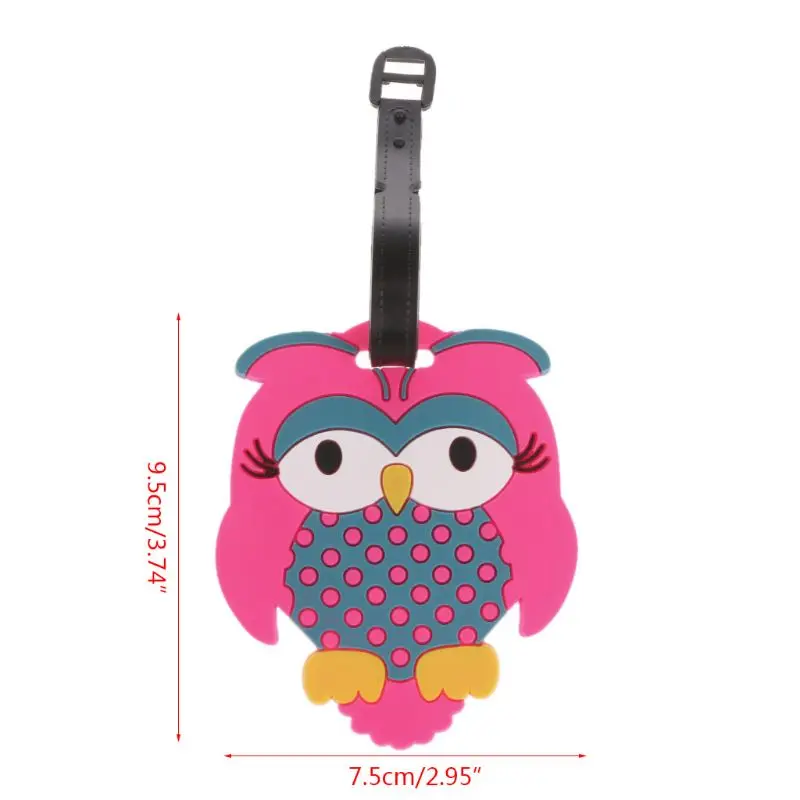 Cartoon Owl Travel Luggage Tags Baggage Suitcase Bag Labels Name Address Holder Identifier
Cartoon Owl Travel Luggage Tags Baggage Suitcase Bag Labels Name Address Holder Identifier