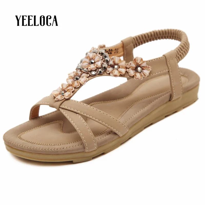 YEELOCA flat sandals women 2019 summer shoes woman open toe beach sandals flower string bead low height casual ladies sandals
YEELOCA flat sandals women 2019 summer shoes woman open toe beach sandals flower string bead low height casual ladies sandals