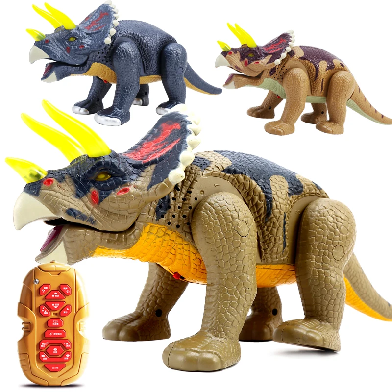 

Children Story Machine Electric Remote Control Dinosaur Animals Walking Model Educational Toys Ready-to-go Animal Electronic
