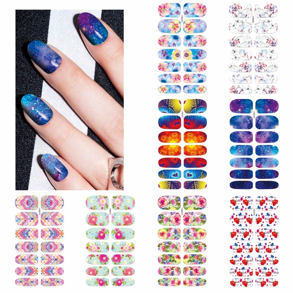 1 Sheet Flower Mystery Galaxies Designs Nail Art Stickers Beauty Water Decal Decorations Sticker Tools Nails Accessories
1 Sheet Flower Mystery Galaxies Designs Nail Art Stickers Beauty Water Decal Decorations Sticker Tools Nails Accessories