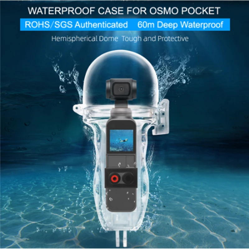 Osmo Pocket Dive Case 60m Diving HouseDJI Protective Case Camera Waterproof Cover OSMO POCKET Universal Joint Accessories
Osmo Pocket Dive Case 60m Diving HouseDJI Protective Case Camera Waterproof Cover OSMO POCKET Universal Joint Accessories