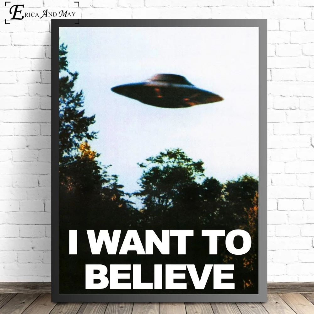 I Want To Believe X File TV Play Canvas Prints Modern Painting Posters Wall Art Pictures For Living Room Decoration No Frame
I Want To Believe X File TV Play Canvas Prints Modern Painting Posters Wall Art Pictures For Living Room Decoration No Frame