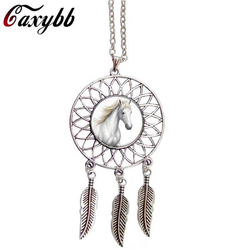 Caxybb New Style Dream Catcher Jewelry Wings Shaped Pendant Horse Necklace Sweater Chain animal Pendant necklace women
Caxybb New Style Dream Catcher Jewelry Wings Shaped Pendant Horse Necklace Sweater Chain animal Pendant necklace women