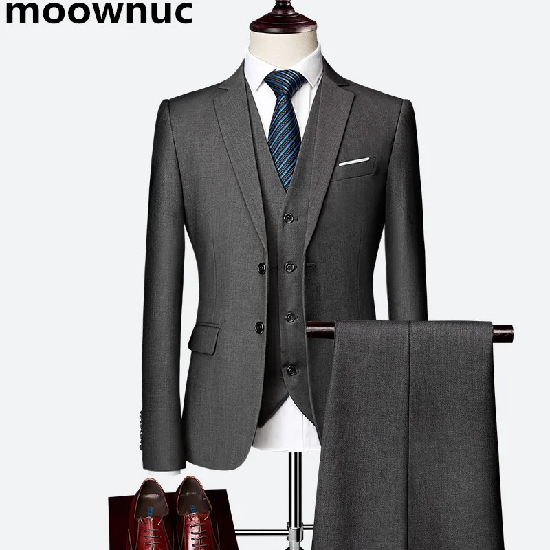 (Jacket+Vest+Pants) suits for men fashion plus size M-6XL suits with pants Men's autumn Suits Homme Business Wedding Party dress
(Jacket+Vest+Pants) suits for men fashion plus size M-6XL suits with pants Men's autumn Suits Homme Business Wedding Party dress