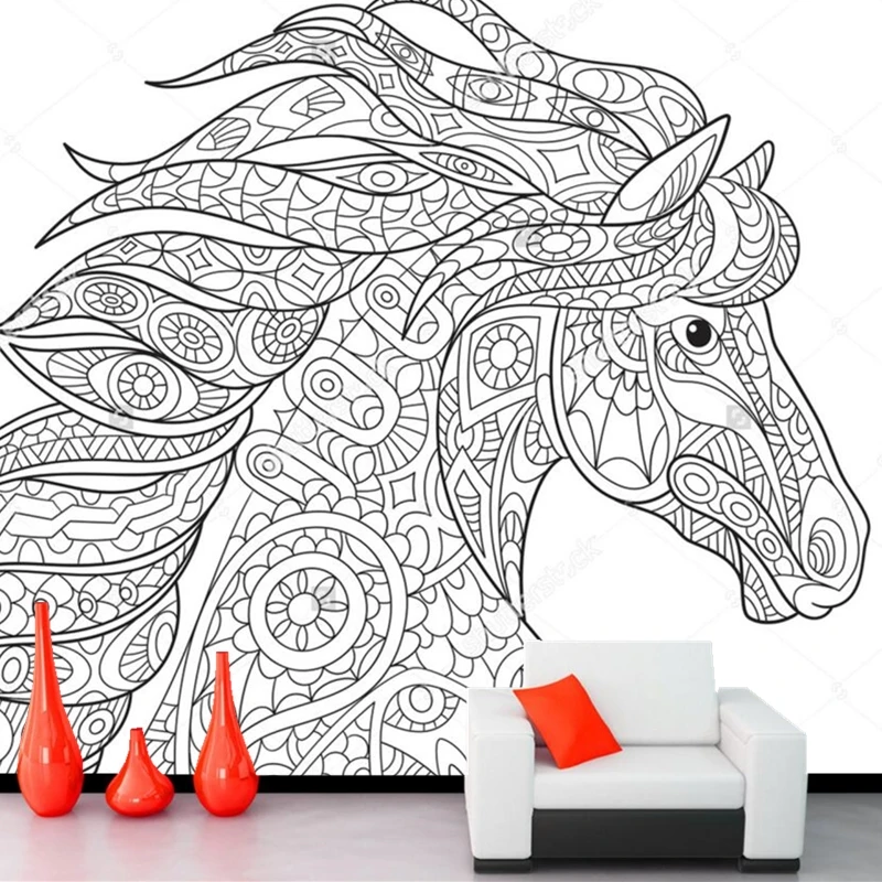 Custom children's wallpaper,horse,cartoon murals for the living room bedroom restaurant background wall waterproof wallpaper
Custom children's wallpaper,horse,cartoon murals for the living room bedroom restaurant background wall waterproof wallpaper