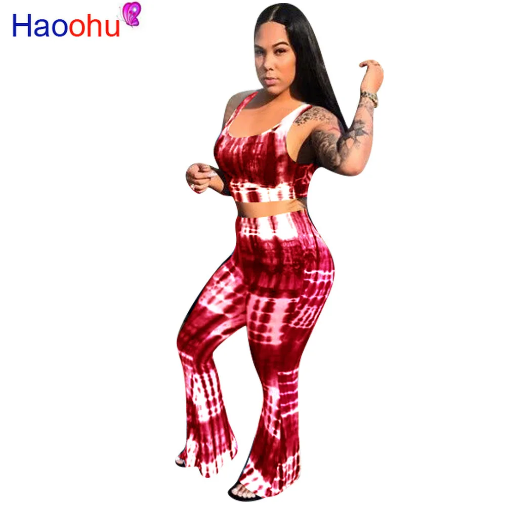 HAOOHU Tie Dye Plus Size Two Piece Set Women Autumn Clothes Crop Top Flare Pant Suit 2 Piece Matching Sets Club Outfits Urban
HAOOHU Tie Dye Plus Size Two Piece Set Women Autumn Clothes Crop Top Flare Pant Suit 2 Piece Matching Sets Club Outfits Urban