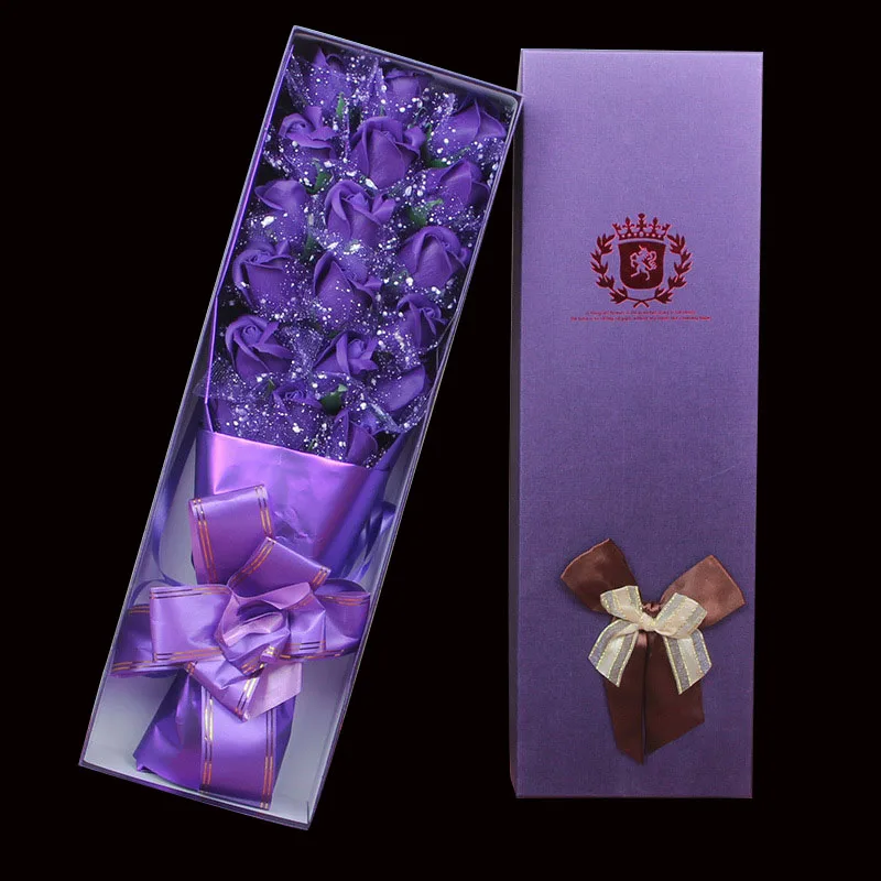 Artificial Flower Soap Rose Fake Flower Gift Box Romantic Valentine's Gift Wedding Decoration Simulation Bathroom Soap Flower
Artificial Flower Soap Rose Fake Flower Gift Box Romantic Valentine's Gift Wedding Decoration Simulation Bathroom Soap Flower