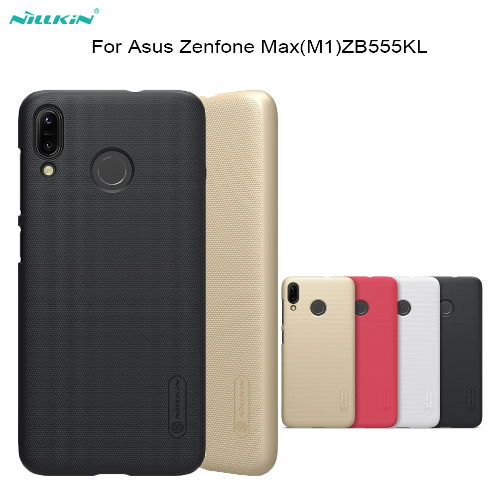 Чехол NILLKIN для Asus Zenfone Max(M1)/ZB555KL матовая пластиковая задняя крышка из ПК с защитой