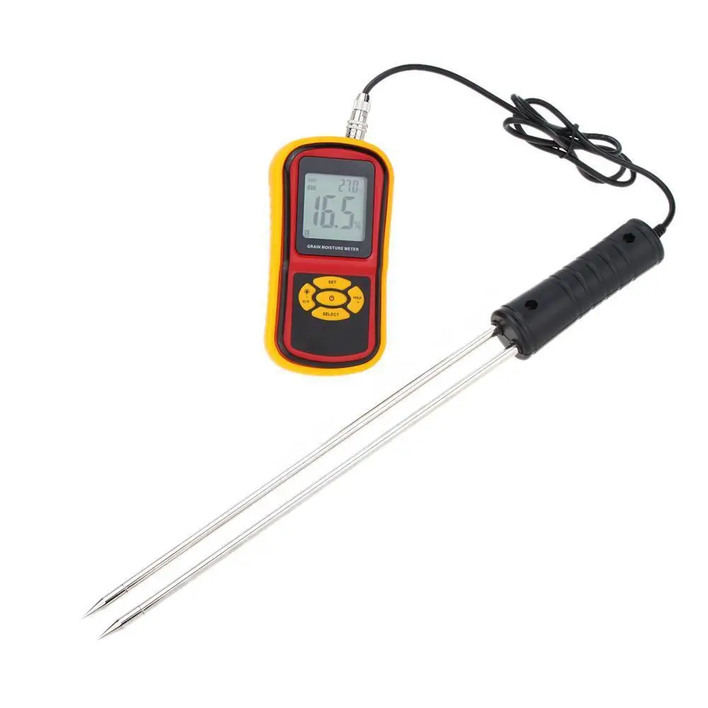 High LCD GM640 Temperature Humidity Tester Monitor +Long probe Moisture Detector With Led Screen Tetser
High LCD GM640 Temperature Humidity Tester Monitor +Long probe Moisture Detector With Led Screen Tetser