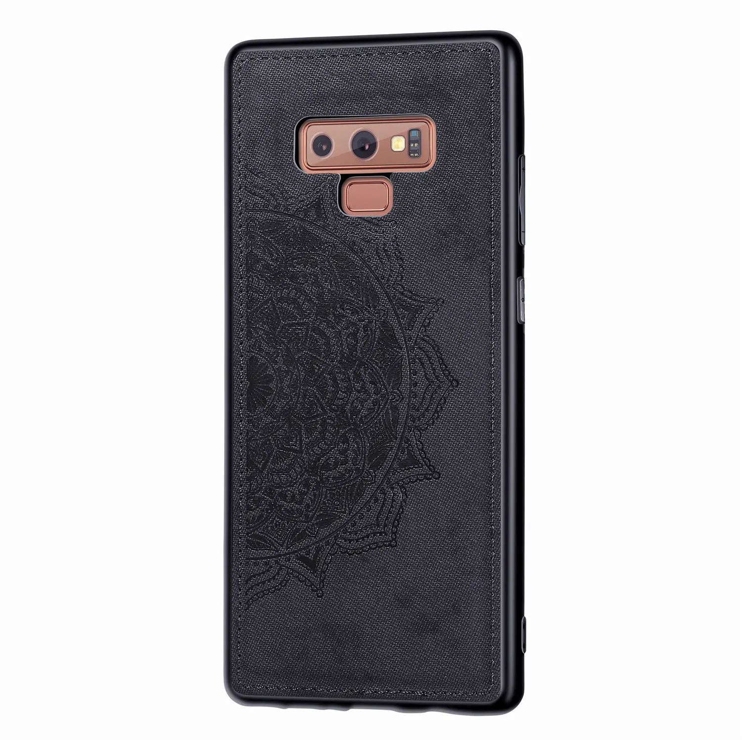 Модный ударопрочный тканевый чехол из ТПУ для Samsung Galaxy Note 9 Note9 магнитный с