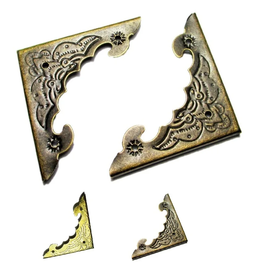 Wholesale Wooden Box Angle Retro Packaging Decoration Bronze &Gold Color Free Shipping
Wholesale Wooden Box Angle Retro Packaging Decoration Bronze &Gold Color Free Shipping