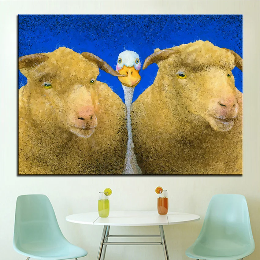 Large size Printing Oil Painting between the sheeps Wall painting Wall Art Decoration Picture For Living Room painting No Frame
Large size Printing Oil Painting between the sheeps Wall painting Wall Art Decoration Picture For Living Room painting No Frame