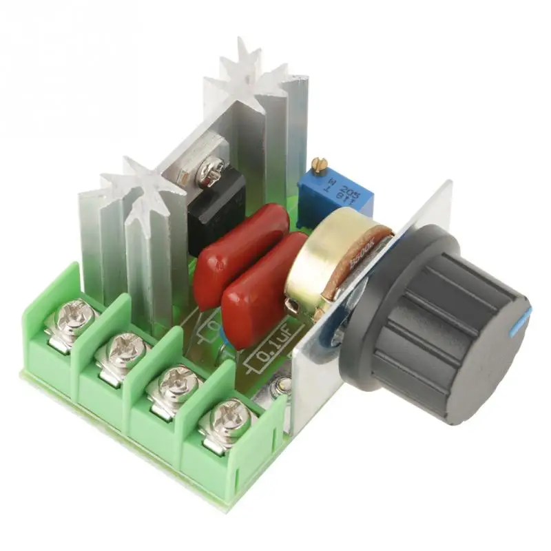 AC 50-220V Motor Speed Controller Voltage Regulator 2000W 25A LED Dimmers Motor Voltage Control Regulator Motor Speed Regulation
AC 50-220V Motor Speed Controller Voltage Regulator 2000W 25A LED Dimmers Motor Voltage Control Regulator Motor Speed Regulation
