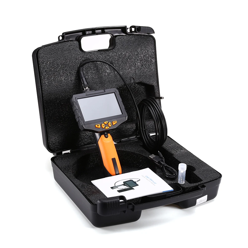 Eyoyo NTS300 3M 5.5MM Tuble Endoscope 4.3" LCD Display Monitor Oil-proof Snake Inspection 360 Degree Rotation Borescope Camera
Eyoyo NTS300 3M 5.5MM Tuble Endoscope 4.3" LCD Display Monitor Oil-proof Snake Inspection 360 Degree Rotation Borescope Camera