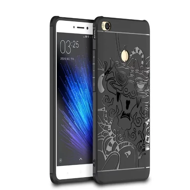 Оригинальный термопластичный полиуретан Мягкий силикон чехол для Xiaomi mi Max 2 Max2