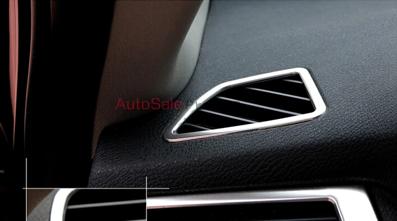 Stainless Steel Chromium Styling Upper Air Conditioning Vent Outlet Cover Trim 2pcs For BMW X6 E71 2011 2012 2013 2014
Stainless Steel Chromium Styling Upper Air Conditioning Vent Outlet Cover Trim 2pcs For BMW X6 E71 2011 2012 2013 2014
