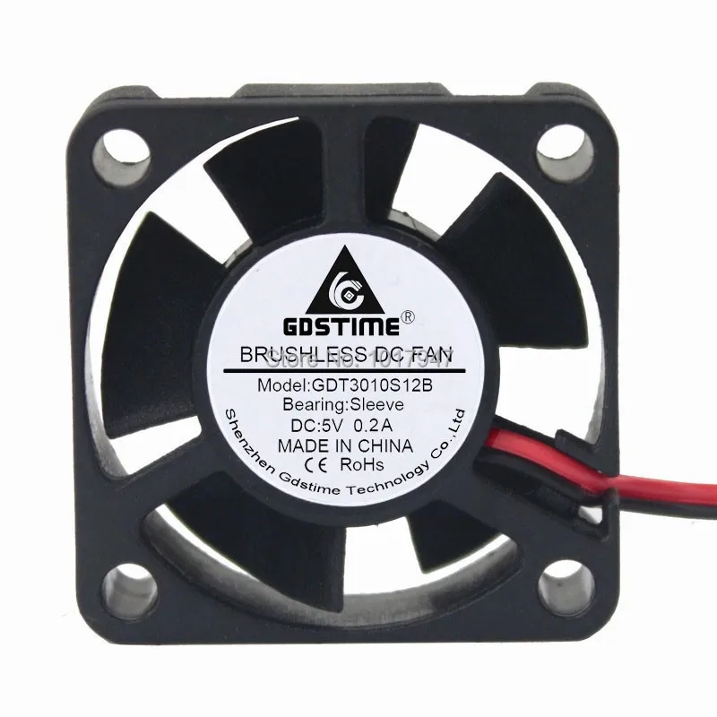10 шт. в партии Gdstime DC 5 30 мм 30x10 3010S 3 см охлаждающий вентилятор|cooling fan|30mm cooling fancooling fan