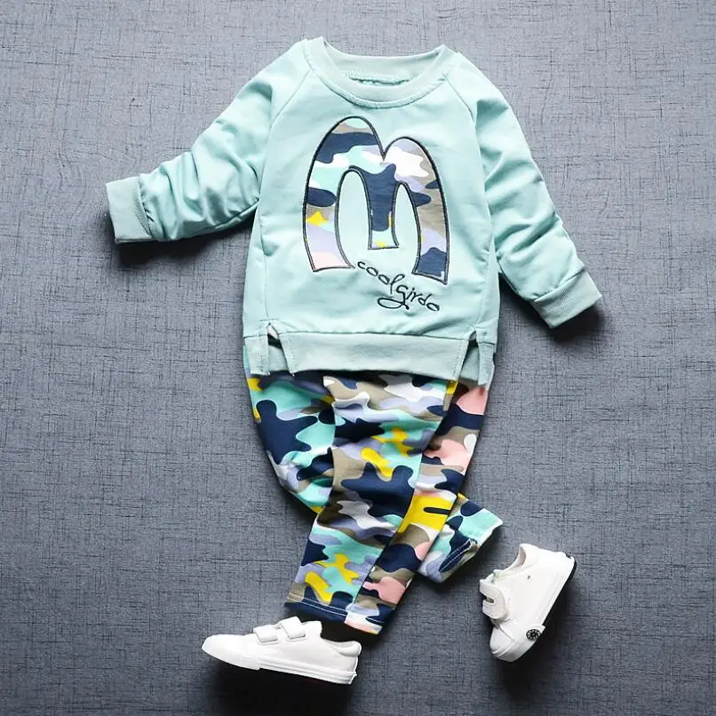 Baby Boy Autumn Clothes Girl Letter M Warm Cotton Clothing Set For Kid Camouflage Jackets Pant 2pcs Fashion Children Sports Suit
Baby Boy Autumn Clothes Girl Letter M Warm Cotton Clothing Set For Kid Camouflage Jackets Pant 2pcs Fashion Children Sports Suit