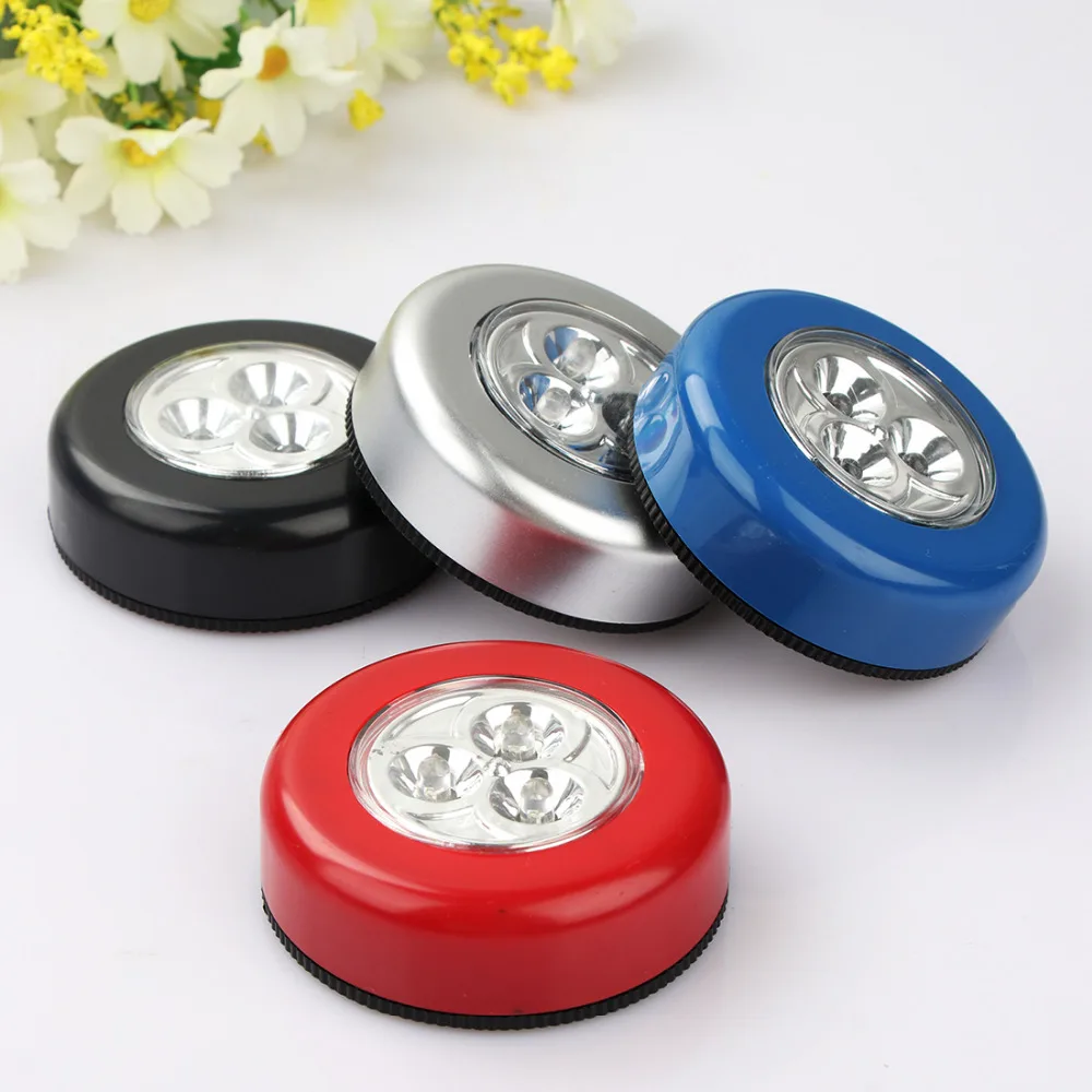 Sensor LED Light Lamp Battery Powered Kitchen Cabinet Closet Push Tap Home Stick on Lamp
Sensor LED Light Lamp Battery Powered Kitchen Cabinet Closet Push Tap Home Stick on Lamp