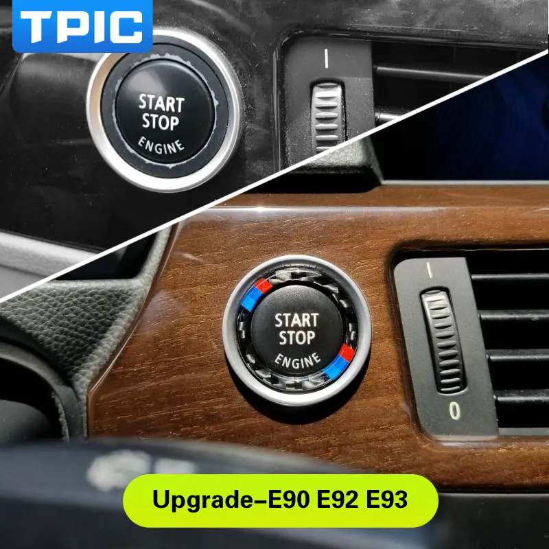 Кольцо для запуска двигателя из углеродного волокна bmw e90 e92 e93 M | Автомобили и