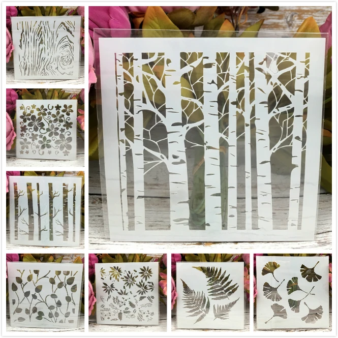 8Pcs 5inch Tree Leaf Ginkgo Wooden Bud DIY Layering Stencils Painting Scrapbook Coloring Embossing Album Decorative Template
8Pcs 5inch Tree Leaf Ginkgo Wooden Bud DIY Layering Stencils Painting Scrapbook Coloring Embossing Album Decorative Template