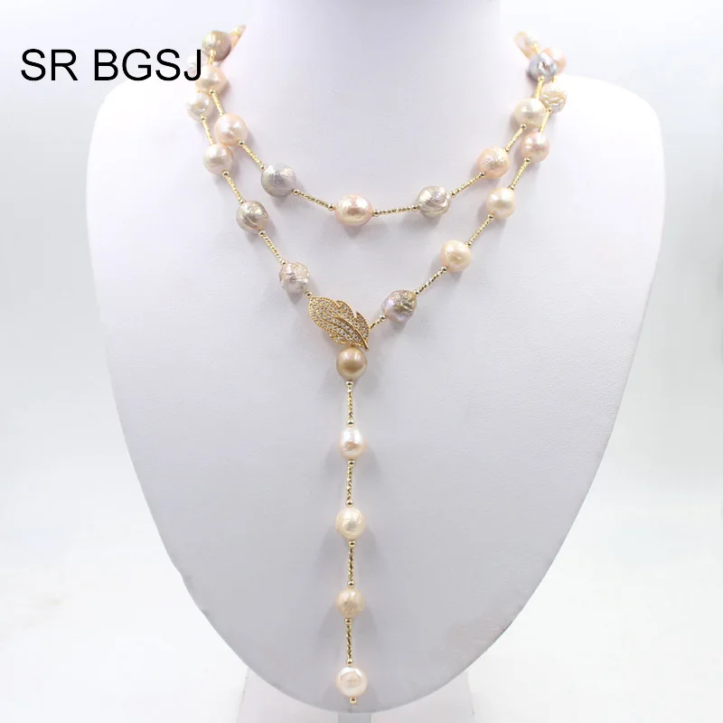 Free Shipping Lavender Edsion FW Pearl Beads Brass Drop Leaf Rope Pearl Beads Women Necklace 9-10mm 36"
Free Shipping Lavender Edsion FW Pearl Beads Brass Drop Leaf Rope Pearl Beads Women Necklace 9-10mm 36"