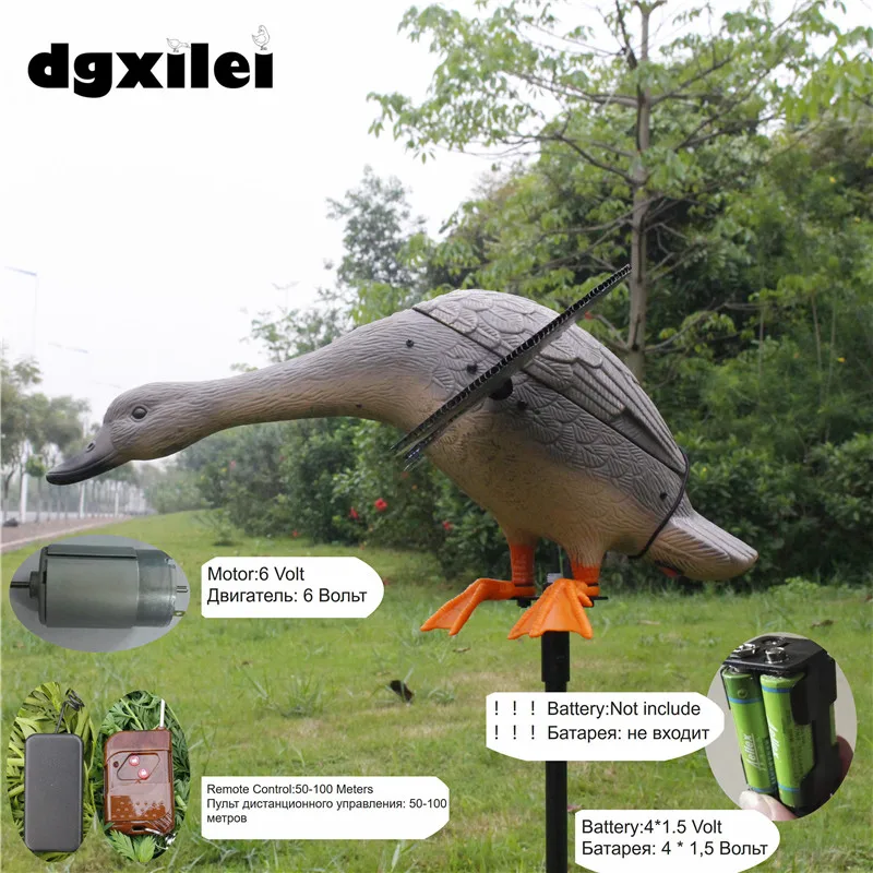 2017 Free Shipping Hunting Accessories DC 6V Duck Decoy Plastic Floating for Outdoor Camping With Magnet Spinning Wings
2017 Free Shipping Hunting Accessories DC 6V Duck Decoy Plastic Floating for Outdoor Camping With Magnet Spinning Wings