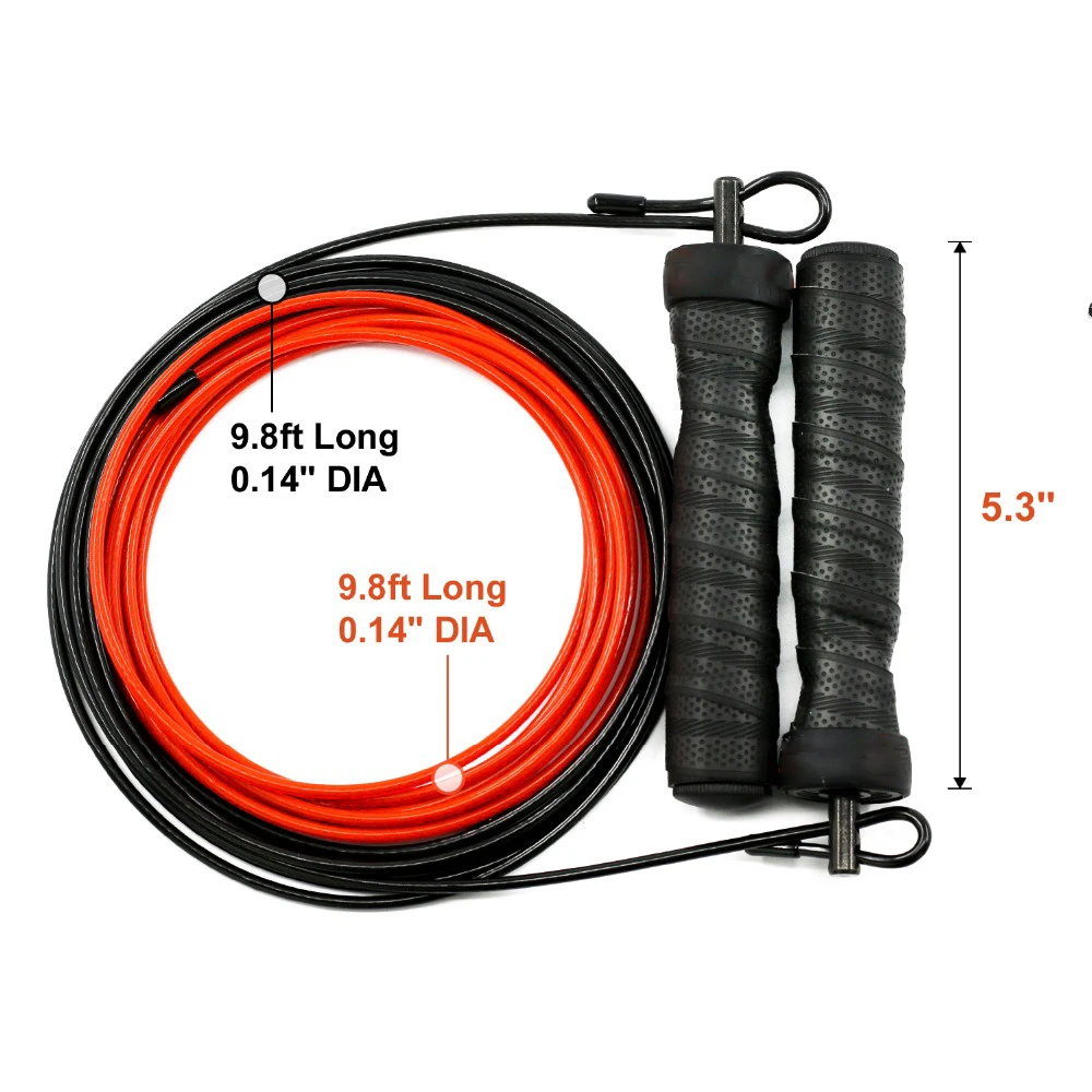 Adjustable Speed Weight Bearing Skip Rope Strength Training Jump Rope Nonslip Handle Skip Ropes Gym Best for Boxing MMA Training
Adjustable Speed Weight Bearing Skip Rope Strength Training Jump Rope Nonslip Handle Skip Ropes Gym Best for Boxing MMA Training