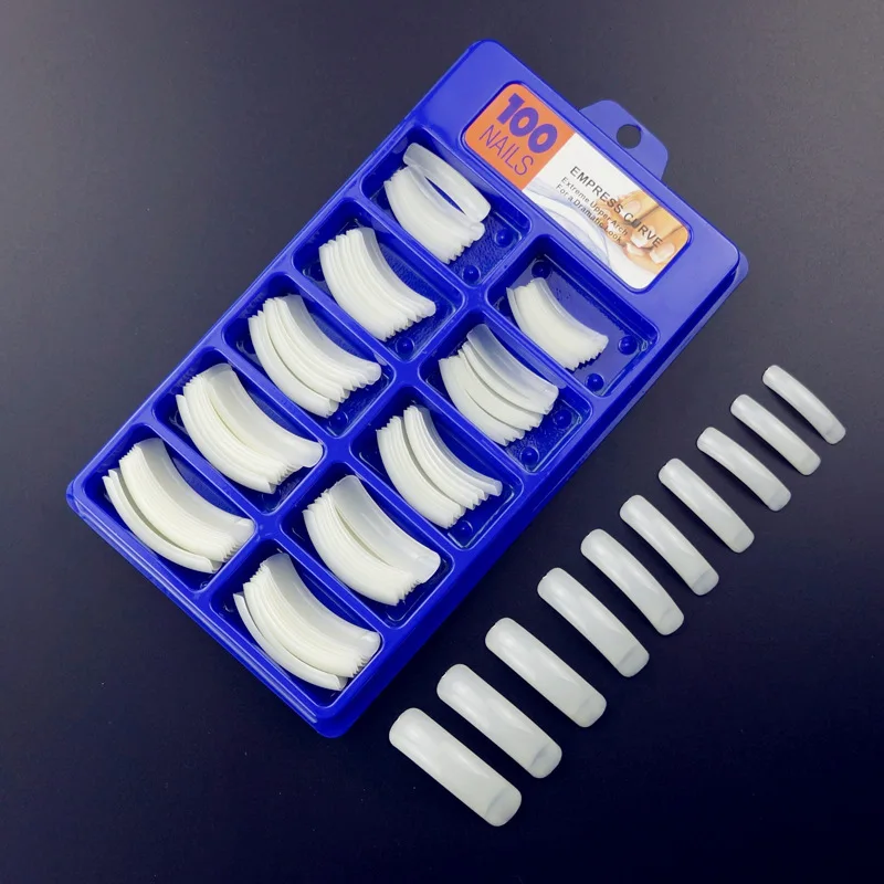 100pcs Nail Tips Half Cover Artificial False Nails Salon Fake Nail Tips Transparent,White,Natural DIY Acrylic UV Gel Tips Sets
100pcs Nail Tips Half Cover Artificial False Nails Salon Fake Nail Tips Transparent,White,Natural DIY Acrylic UV Gel Tips Sets
