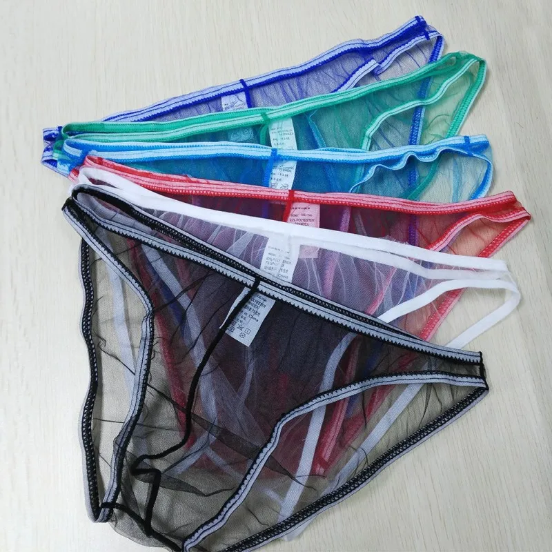 Transparent Sexy Men Panties Slip Soft Breathable Male Net See Through Mesh Low Waist Briefs Underwear
Transparent Sexy Men Panties Slip Soft Breathable Male Net See Through Mesh Low Waist Briefs Underwear