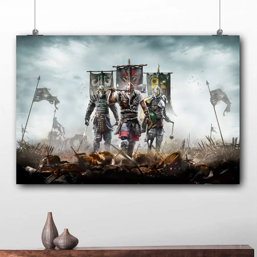 Game Poster For Honor Viking Samurai Knight Wall Picture Canvas Art Prints For Living Room Decor
Game Poster For Honor Viking Samurai Knight Wall Picture Canvas Art Prints For Living Room Decor