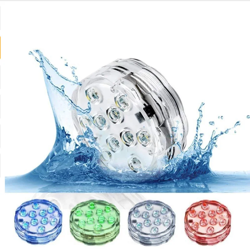 10 Led Remote Controlled RGB Submersible Light Battery Operated Underwater Night Lamp Vase Bowl Outdoor Garden Party Decoration
10 Led Remote Controlled RGB Submersible Light Battery Operated Underwater Night Lamp Vase Bowl Outdoor Garden Party Decoration