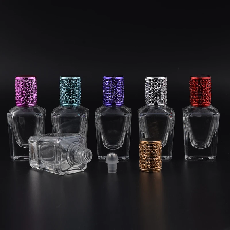 MUB - 15ml Essential Oil Clear Glass Bottle For Women Mini Refillable Perfume Bottle With Metal Roller Ball
MUB - 15ml Essential Oil Clear Glass Bottle For Women Mini Refillable Perfume Bottle With Metal Roller Ball
