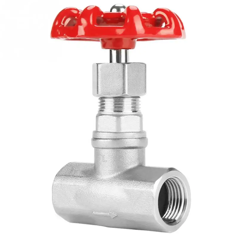 DN15 Gate Valve Gate Valve BSPP G1/2 Sluice Valve Water Gate Valve for Water Oil Gas valvula solenoide Stainless Steel
DN15 Gate Valve Gate Valve BSPP G1/2 Sluice Valve Water Gate Valve for Water Oil Gas valvula solenoide Stainless Steel