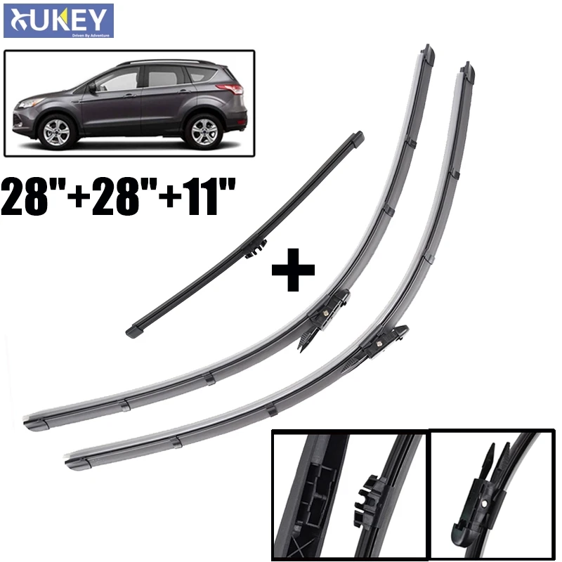 Misima Windshield Wiper Blades set Windscreen Fit For Ford Kuga Escape 2013-2019 Front Rear Window Wiper Blade 2014 2015 2016
Misima Windshield Wiper Blades set Windscreen Fit For Ford Kuga Escape 2013-2019 Front Rear Window Wiper Blade 2014 2015 2016