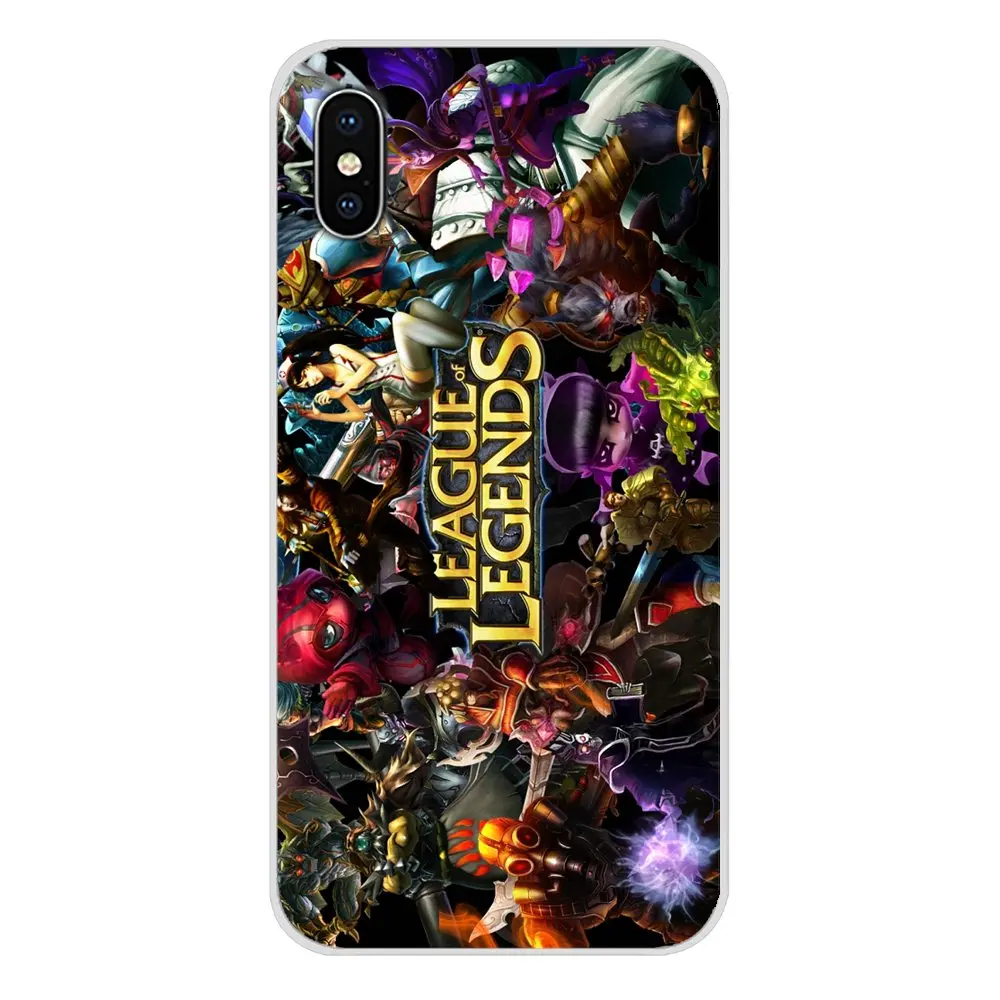 Для Huawei P Smart Mate Honor 7A 7C 8C 8X9 P10 P20 Lite Pro Plus Аксессуары чехлы для телефонов LOL Character League of