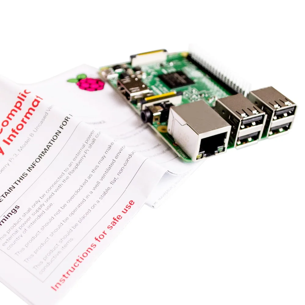 2016 New 14 original Raspberry Pi 3 Model B Board 1GB LPDDR2 BCM2837 Quad-Core Ras PI3 B,PI 3B,PI 3 B with WiFi&Bluetooth
2016 New 14 original Raspberry Pi 3 Model B Board 1GB LPDDR2 BCM2837 Quad-Core Ras PI3 B,PI 3B,PI 3 B with WiFi&Bluetooth