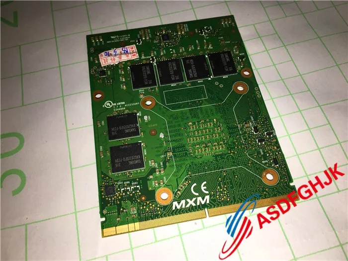 Оригинал для MSI MS-1W0B1 VER: 1 0 GT70 MS-1763 GT60 MS-16F4 GTX 770M видеокарта полностью протестирована