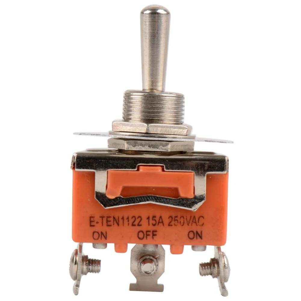 1 шт. 3 Pin ВКЛ ВЫКЛ на х слойный тумблер 15A 250V AC оранжевый P0.05|switch 15a|switch switchswitch 250v |